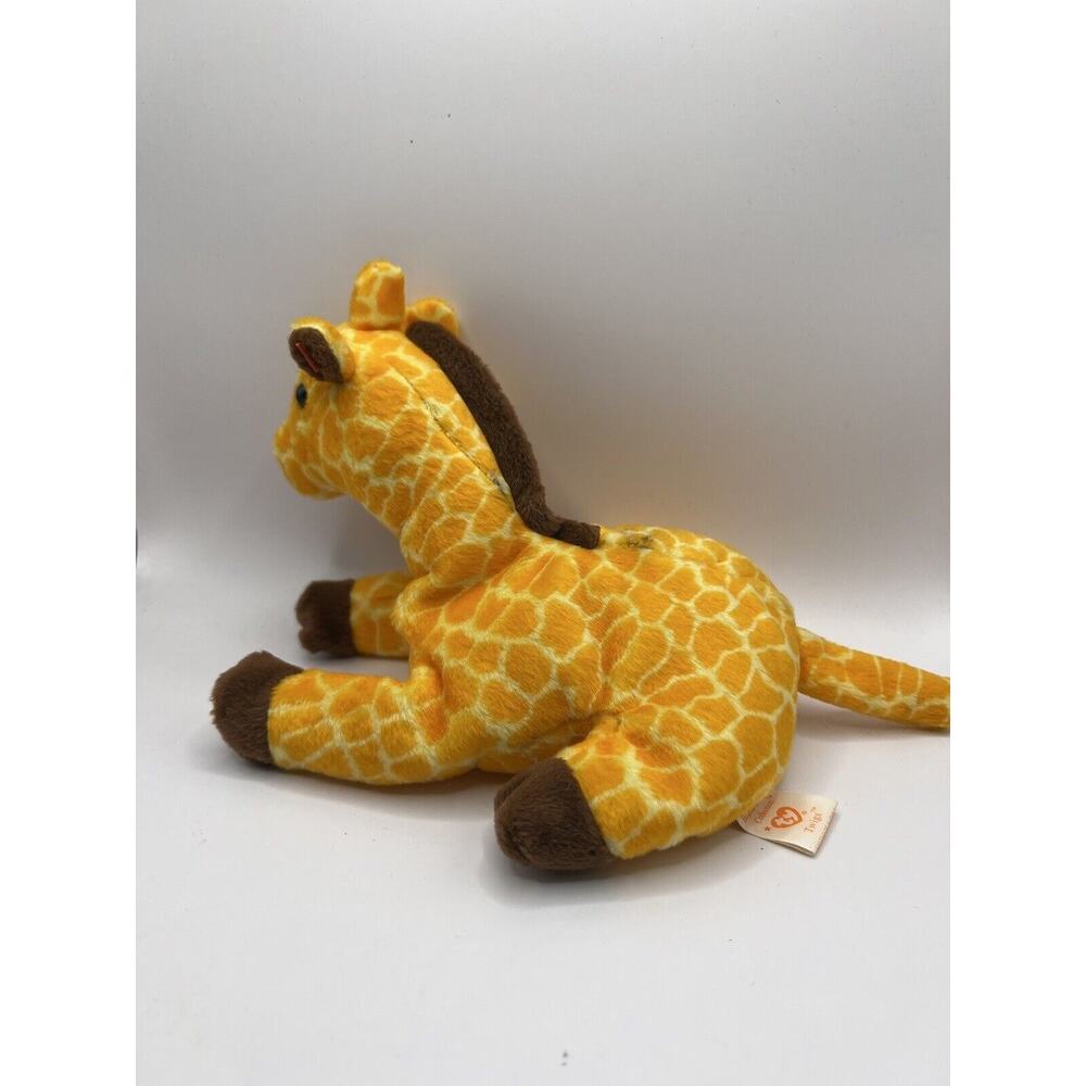 TY Beanie Baby Babies Stuffed Animal Plush Twigs Giraffe 1995